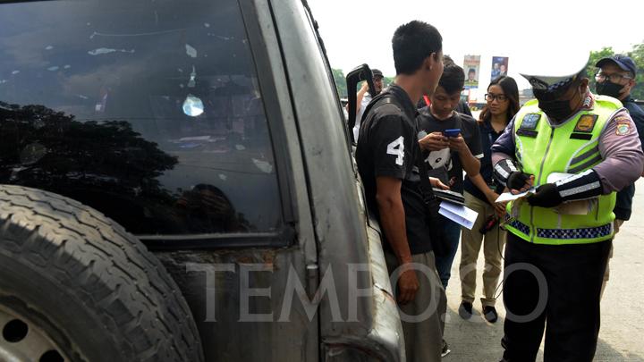 Bapenda Gelar Razia Penertiban Kendaraan Bermotor di area Ibukota Indonesia Selatan